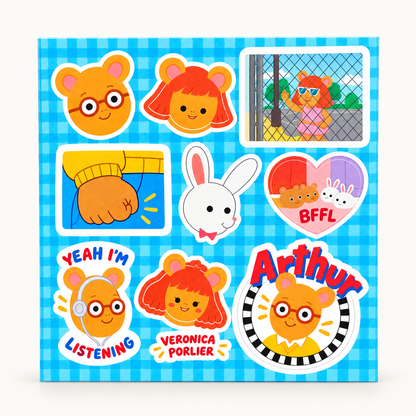 Arthur Sticker Sheet | Veronica Porlier (TX)