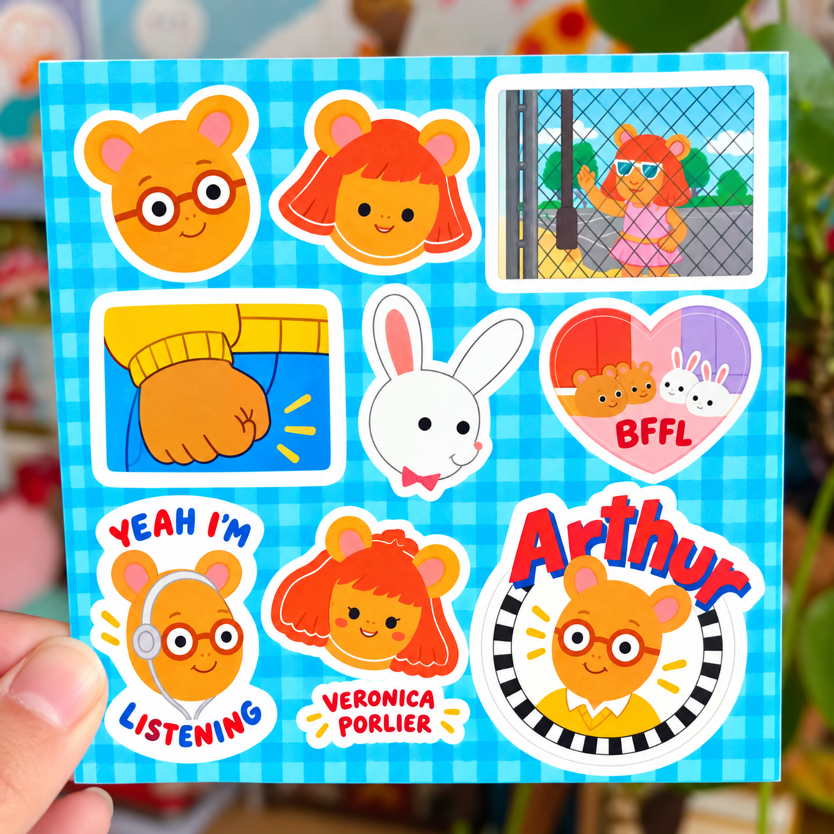Arthur Sticker Sheet | Veronica Porlier (TX)