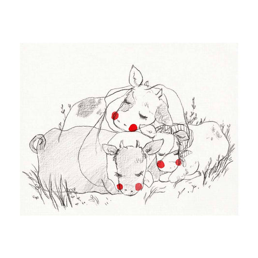 Sleeping Cows | Rebekah Evans (NC)