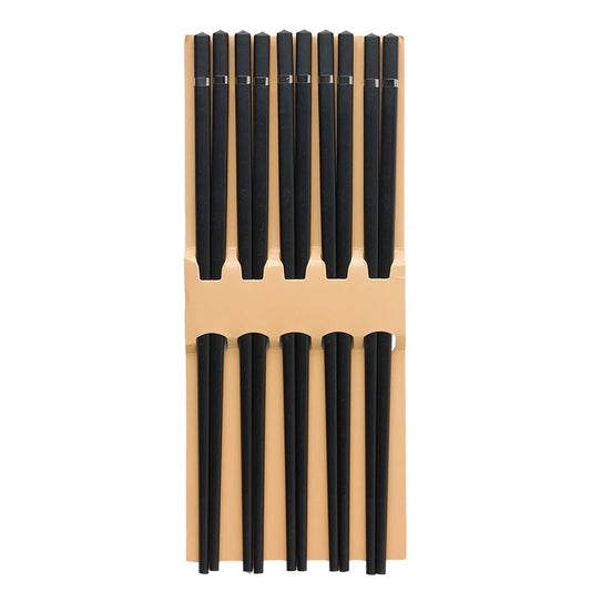 Black Wooden Chopstick Set (Japan)