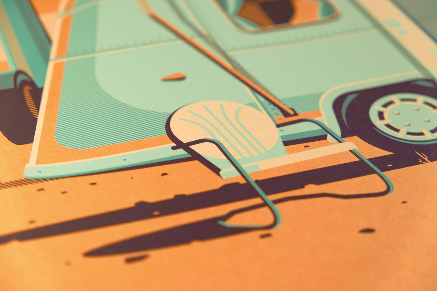 Camper Series Screenprint | Mojave | DKNG Studios (CA)