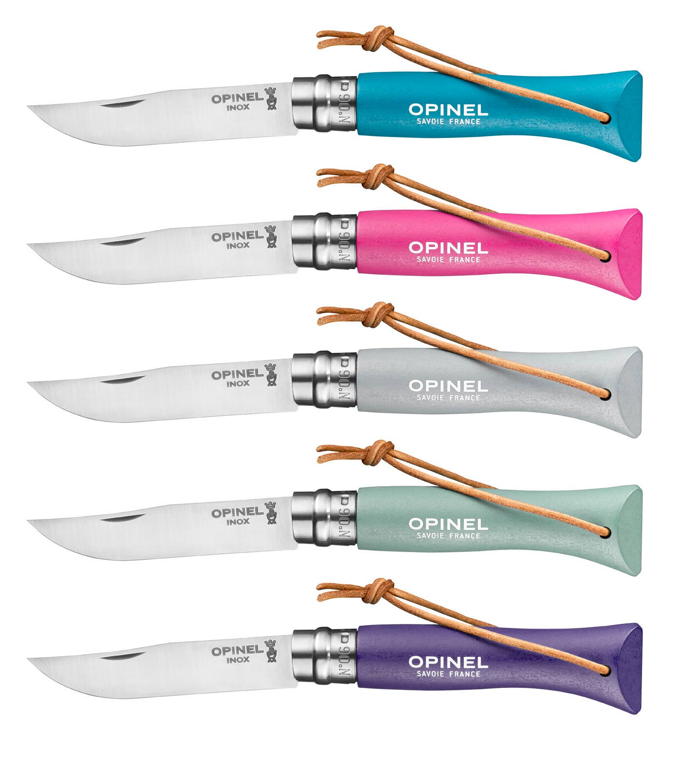 No.06 Colorama Stainless Folding Knives | Opinel (France)