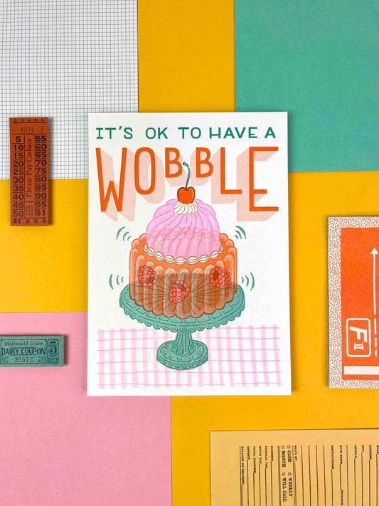 A5 Jelly Risograph Print | Jacqueline Colley (UK)