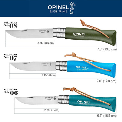 No.06 Colorama Stainless Folding Knives | Opinel (France)