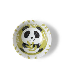 Load image into Gallery viewer, Ceramic Green Bamboo Panda Rice Bowl (Japan)
