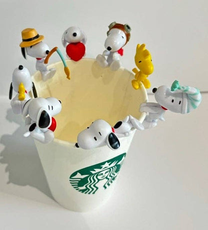 Peanuts Snoopy Cup Figure Blind Box | Pink Mango (KR)