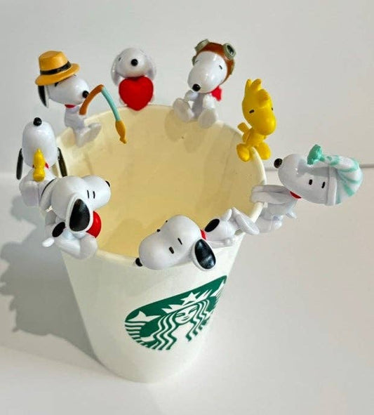 Peanuts Snoopy Cup Figure Blind Box | Pink Mango (KR)