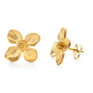 Dogwood Flower Stud Earrings | Amano Studio (CA)