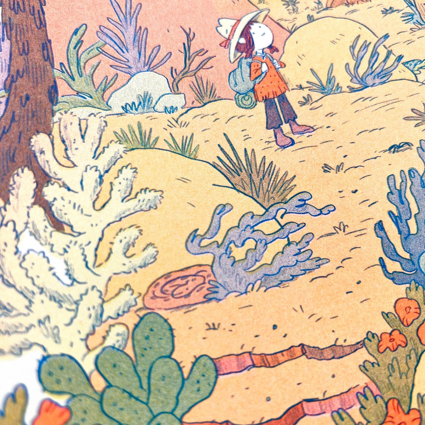Desert Dreams Risogrpah Print | Natalie Andrewson (CA)