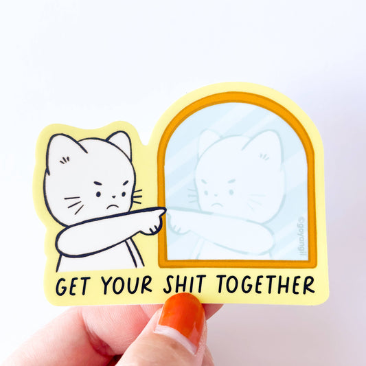 GYST Cat Vinyl Sticker | Goyangii (CA)
