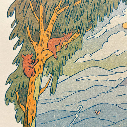 Mountain Dreams Risograph Print | Natalie Andrewson (CA)