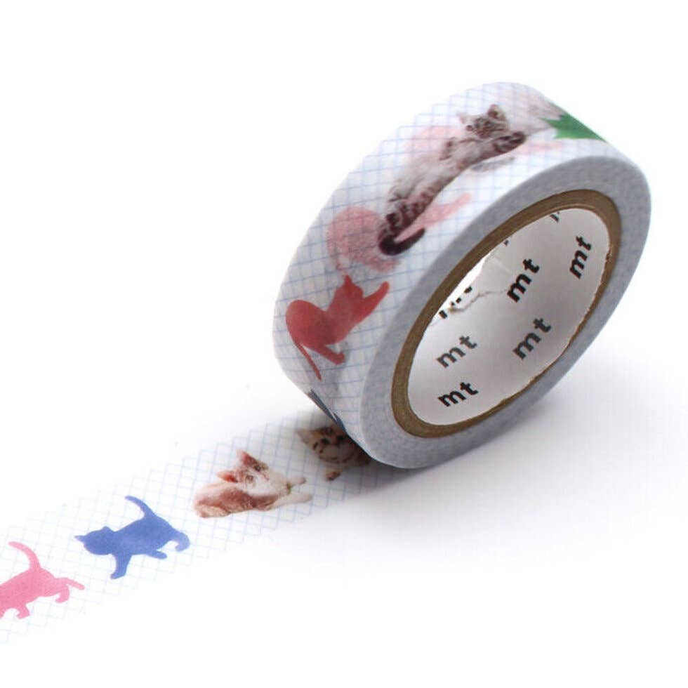 Kitten Washi Tape | Kamoi Kakoshi (NY)