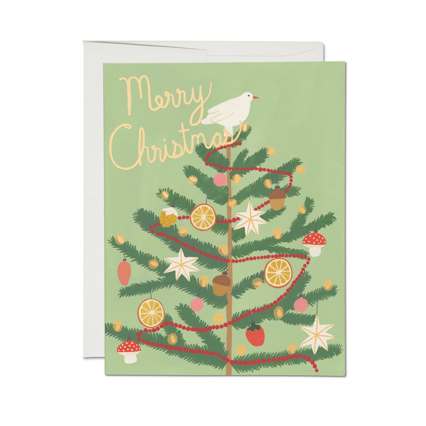Christmas Spice Tree holiday Greeting Card  |  Red Cap Cards (NH)