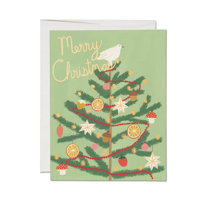Christmas Spice Tree holiday Greeting Card  |  Red Cap Cards (NH)