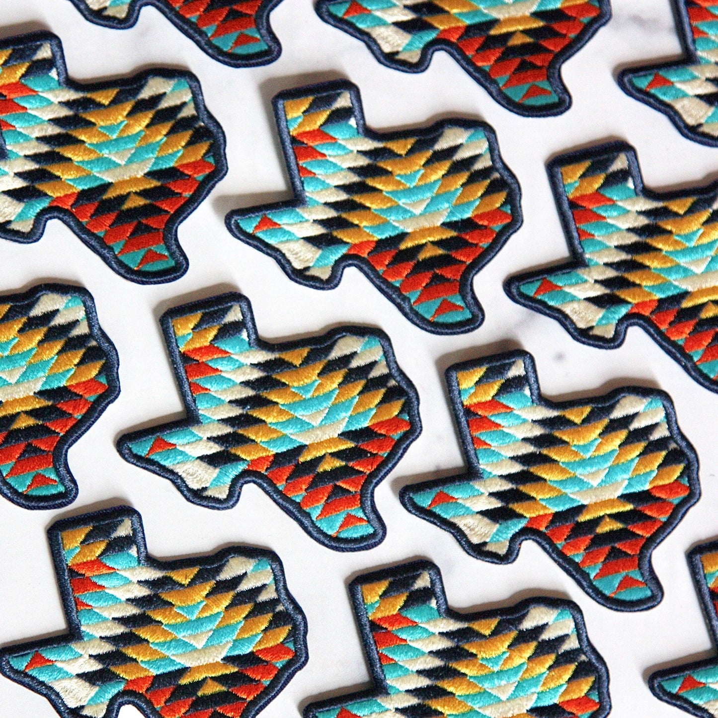 Texas SW Iron-On Embroidered Patch | Nate Duval (MA)