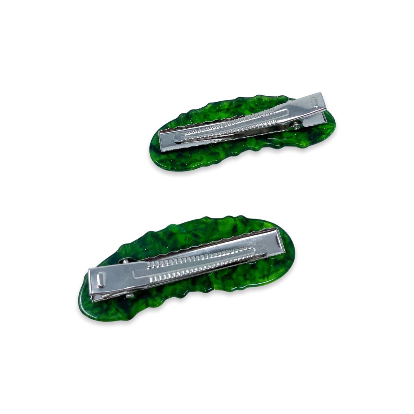 Pickle Alligator Hair Clip Set | Jenny Lemmons (CA)