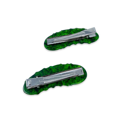 Pickle Alligator Hair Clip Set | Jenny Lemmons (CA)