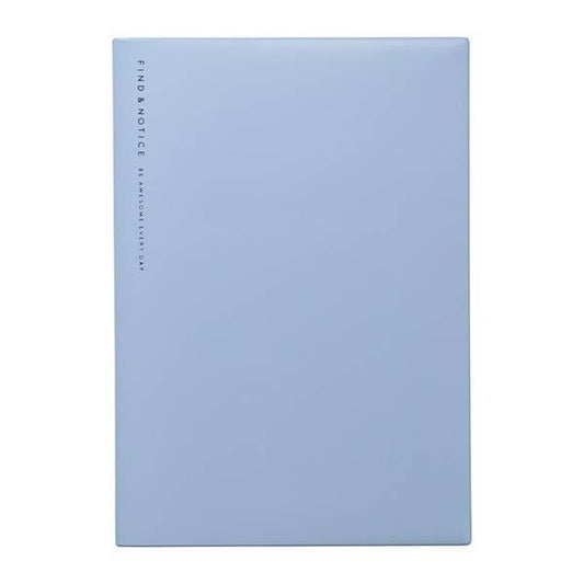 Day Free Weekly Log Diary | Grayish Blue | Mark's Inc (Japan)