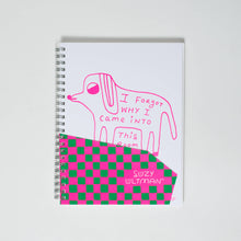Load image into Gallery viewer, ADHDawg Letterpress Notebook by Suzy Ultman
