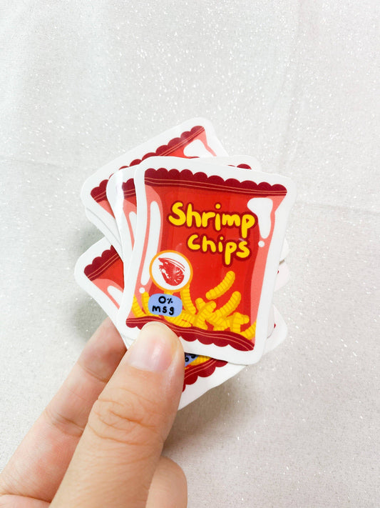 Shrimp Chips Sticker | Simply MKO (TX)