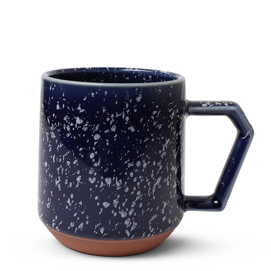 Stackable Ceramic Mug | 12 oz. | Splash Navy/White | CHIPS Inc (Japan)