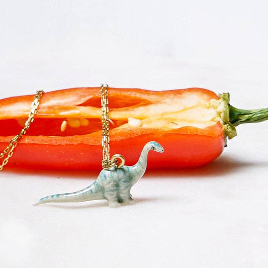 Tiny Dino Necklace | Peter and June (CA)