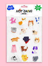 Load image into Gallery viewer, All Dogs Iron-On Sheet Set | Hot Dang Press (GA)
