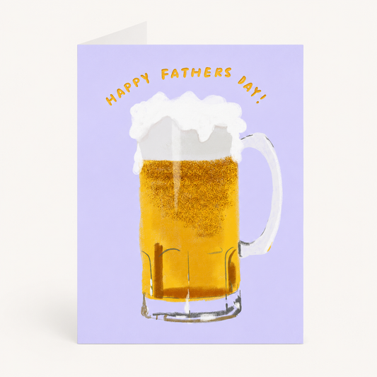 Beer Mug Father's Day Card | Carolyn Suzuki (CA)