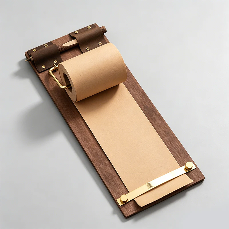 Vintage Style Long Roll Notebook/List Scroll