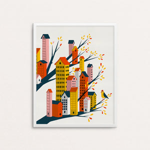 Bird City Art Print | Factory 43 (WA)