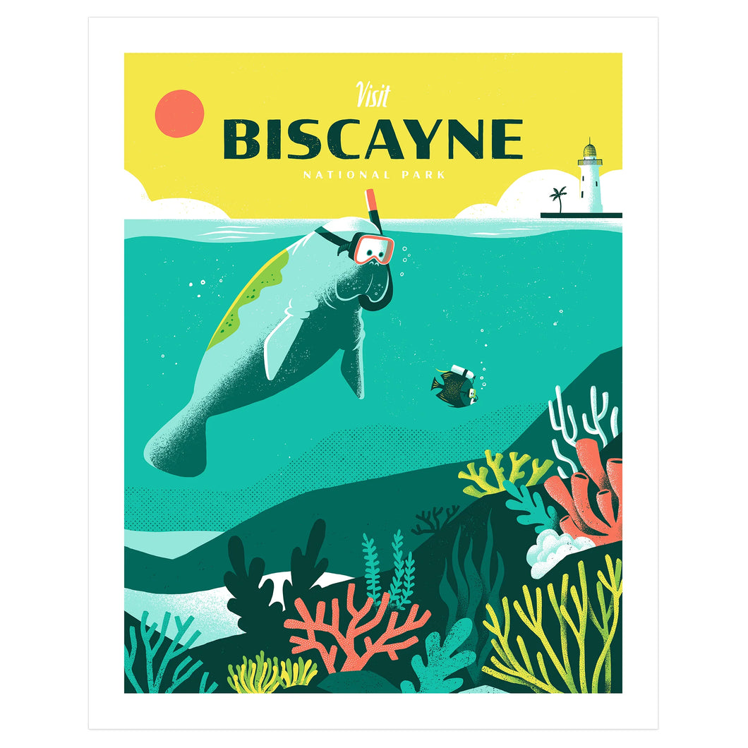 Biscayne National Park Art Print | Factory 43 (WA)