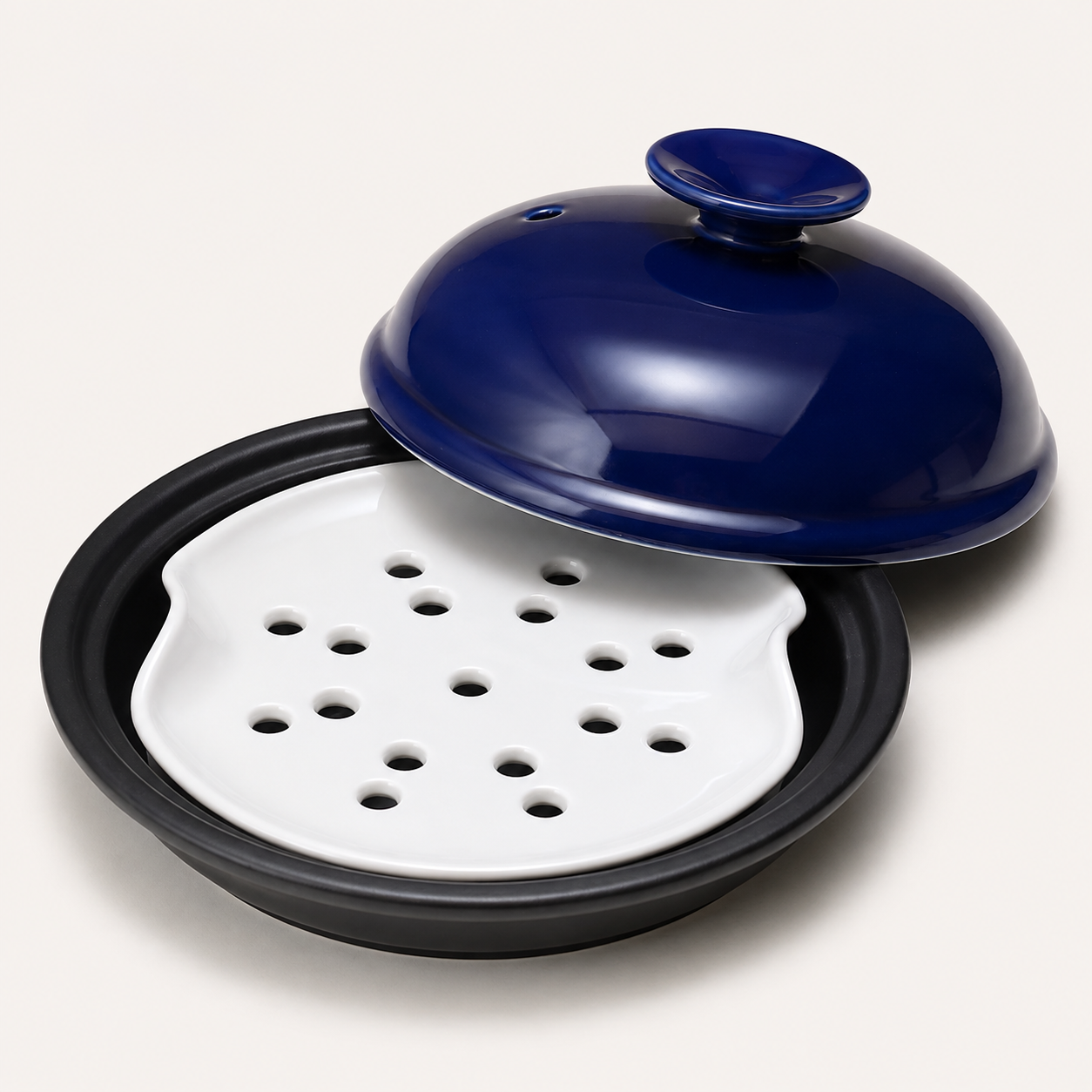 Ceramic Donabe Steamer (JPN)