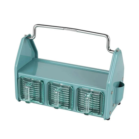 Desk Accessory Organizer Caddy | Blue/Grey | Dulton (Japan)