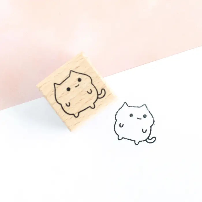 Box Cat Rubber Stamp | Robot Dance Battle (CA)