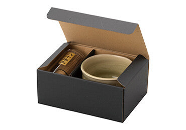 Ceramic Mino Ware Matcha Tea Set | White | Mitsui Pottery (Japan)