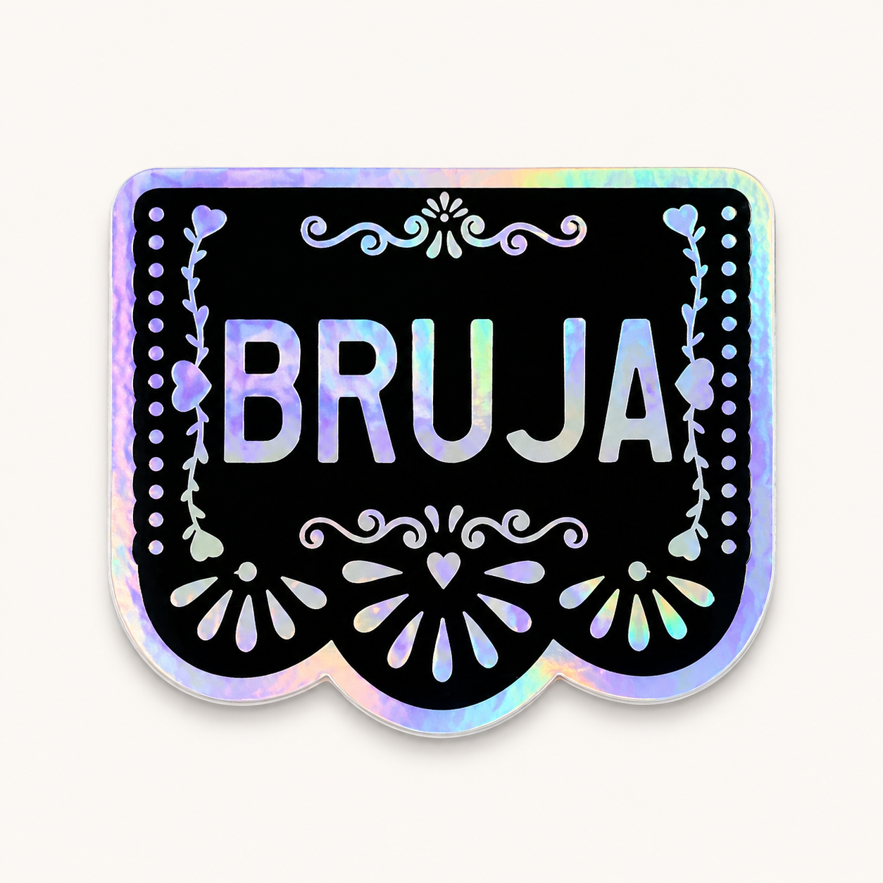 Bruja Holographic Water Resistant Sticker | Kalaka Tx