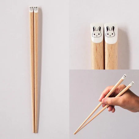Bunny Wooden Chopsticks (Japan)