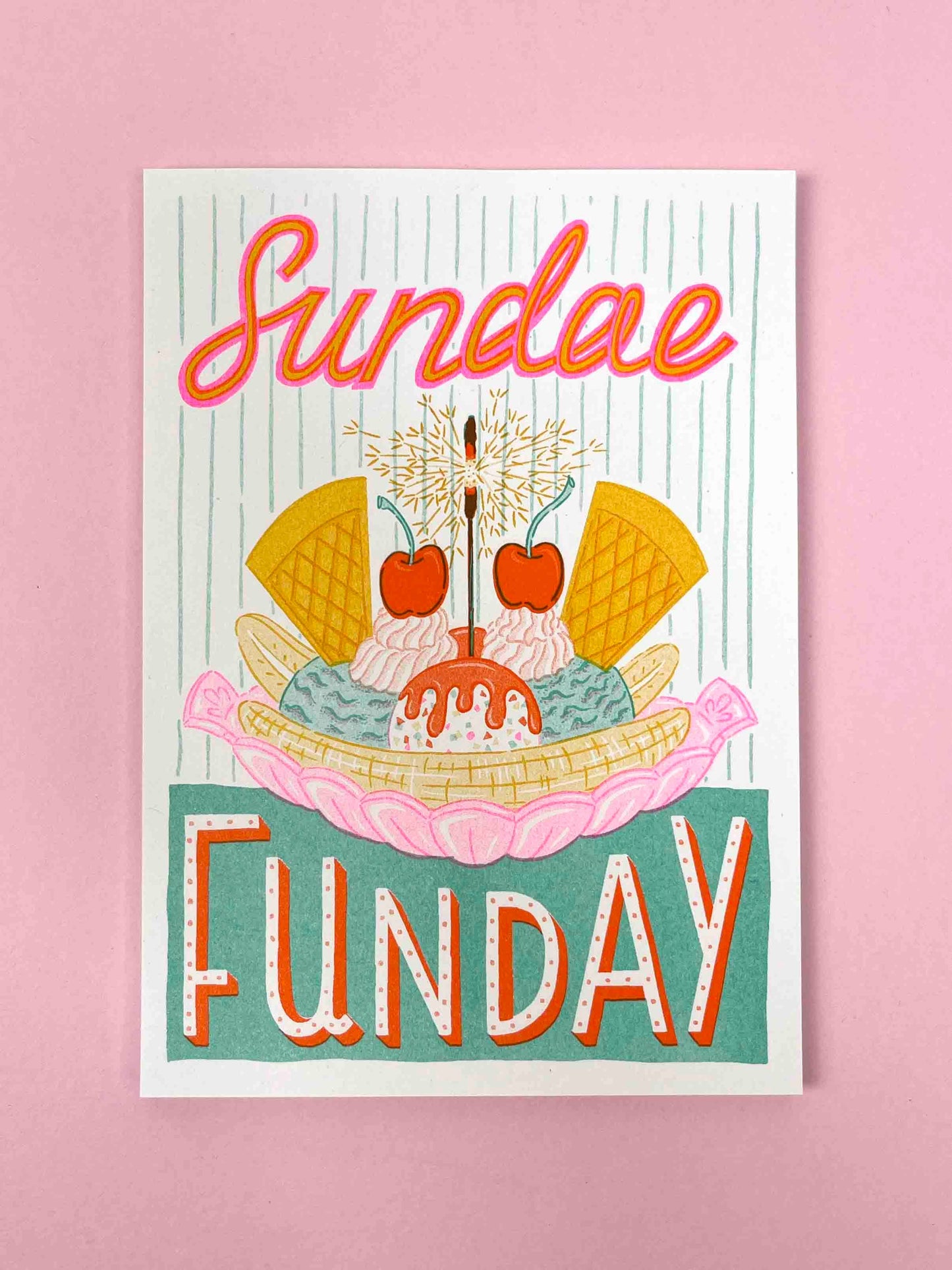A5 Sundae Funday Print | Jacqueline Colley (UK)