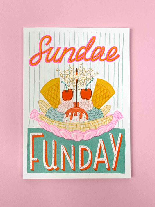 A5 Sundae Funday Print | Jacqueline Colley (UK)