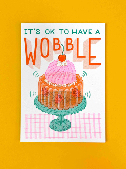 A5 Jelly Risograph Print | Jacqueline Colley (UK)