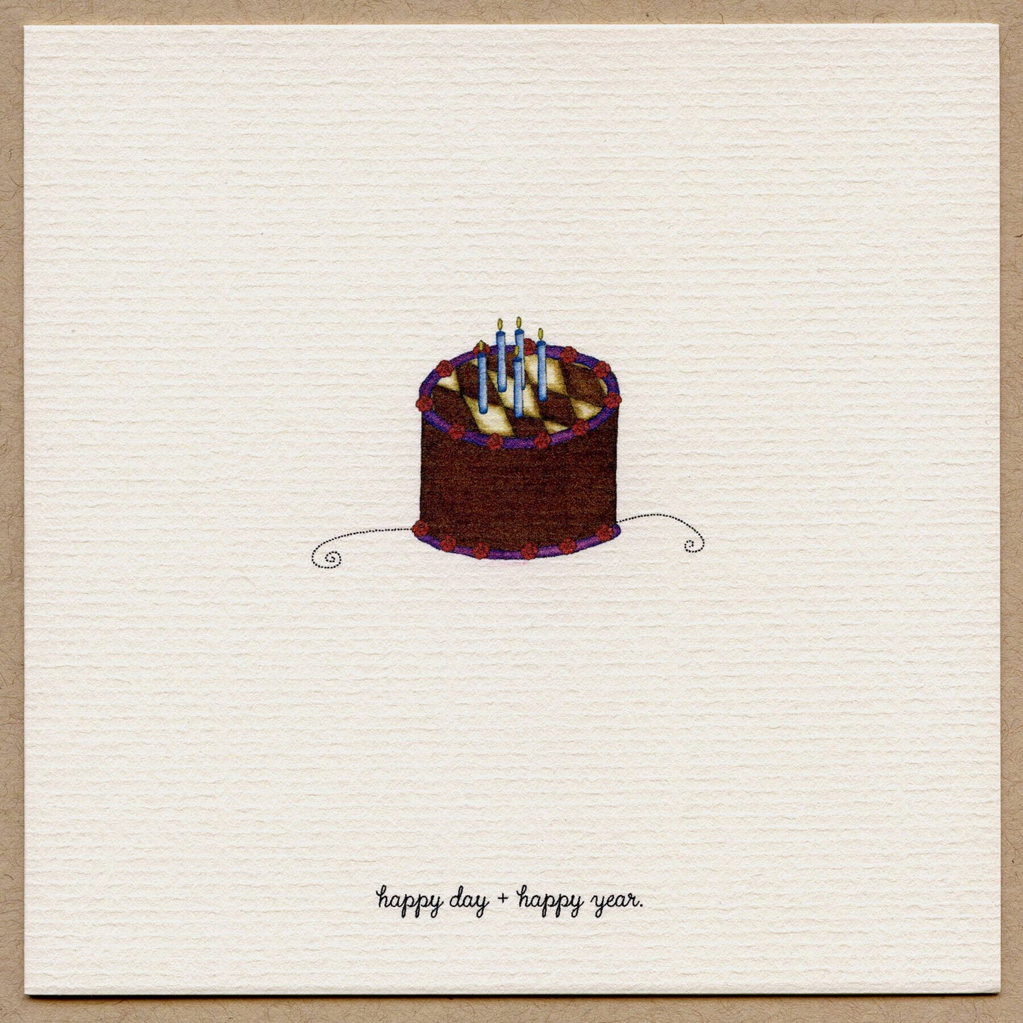 Happy Day + Happy Year Birthday Card | Beth Mueller (VT)