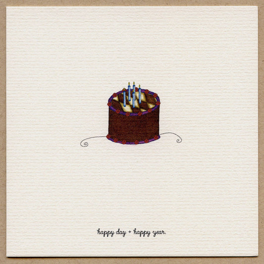 Happy Day + Happy Year Birthday Card | Beth Mueller (VT)