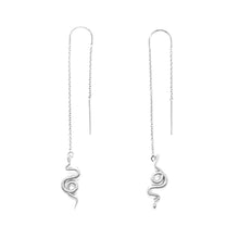 Load image into Gallery viewer, Celestial Snake Threader Earrings | Mineral and Matter (UT)
