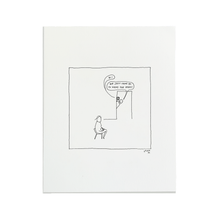 Load image into Gallery viewer, Wake Baby Letterpress Print | Liana Finck (NY)
