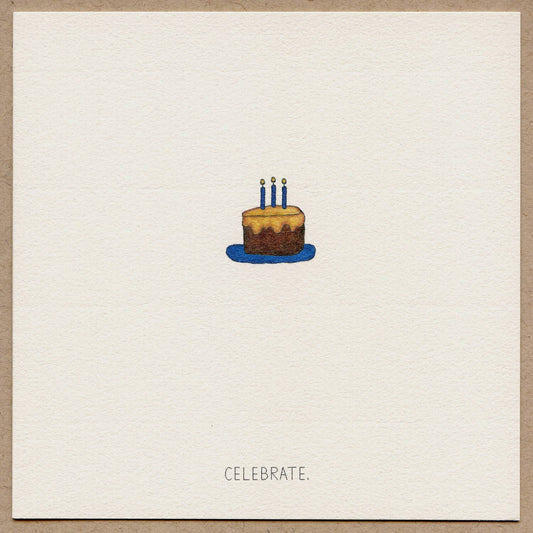 Celebrate Cake Birthday Card | Beth Mueller (VT)