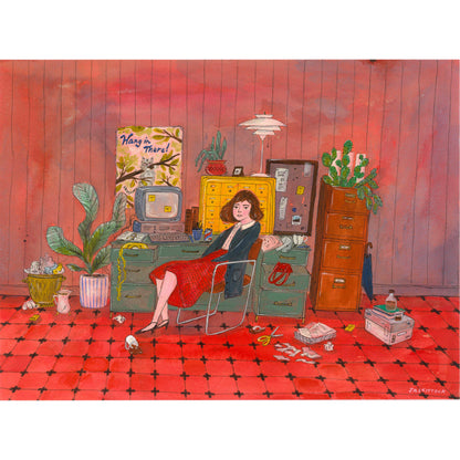 Hang in There! Art Print | Jill Kittock (MN)