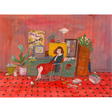 Load image into Gallery viewer, Hang in There! Art Print | Jill Kittock (MN)
