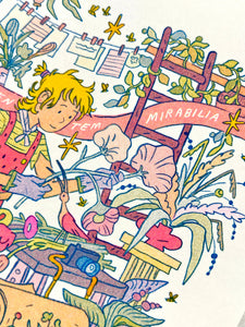 The Florist: Explorer of Living Wonders Risograph Print | Natalie Andrewson (CA)