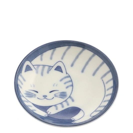 White Cat Sauce Dish (Japan)