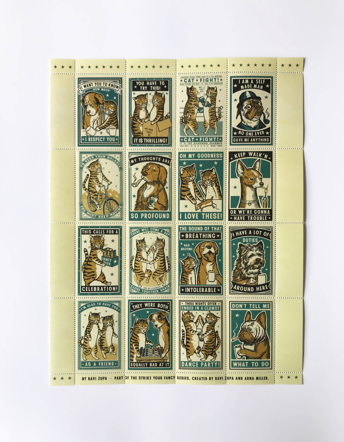 Portland Stamp Company Artis Series | Ravi Zupa | Complicated Friendships